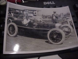 Vintage Photo Race Car 1923 Jerry Wonderlich 7x5 Great Old Looking Shape