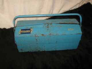 Vintage Hazet 804 Cantilever Tool Box Fits Vw Beetle Camper & Porsche Tool Kit