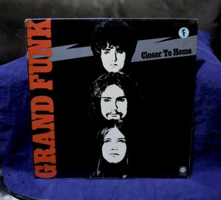 Grand Funk Very Rare Gf Lp Closer To Home 1970 Usa 1stpress Not A Reissue