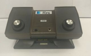 Vintage Atari Pong Game System C - 140 Circa 1976