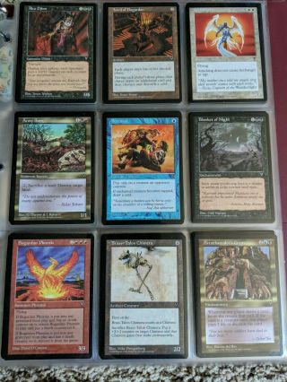 Magic The Gathering Visions Complete Set Very Natural Order