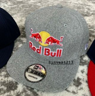 Red Bull Athlete Only Hat - 2019 - Grey - Snapback - Monster Energy - Rare