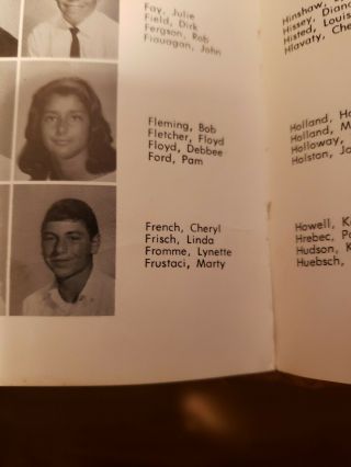 Charles Manson Squeaky Fromme Lynette High School Yearbook Ultra Rare Tate look 4