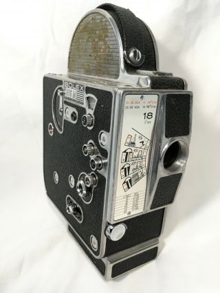 Vintage Paillard Bolex H16 M4 16mm Movie Camera Body Housing 2