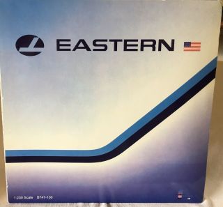 Extremely Rare Nib Inflight200 Eastern Airlines 747 - 100 1:200 W/gear If741002