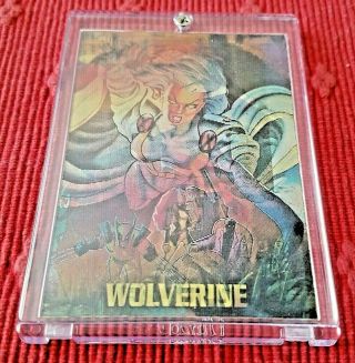 1995 Marvel Masterpieces X Men Mirage Card 2 Of 2 Nm Extremely Rare