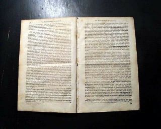Rare 18th Century COLONIAL YORK Short Lived Publication 1753 Old Newspaper 3
