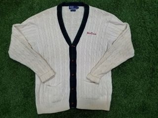 Vintage Polo Ralph Lauren Tennis Cardigan Sz.  Xl