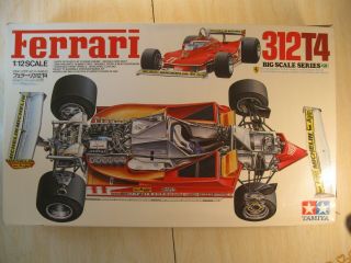 Vintage Tamiya 1/12 Ferrari 312t4 1225