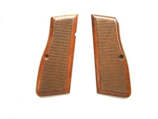 Vintage Browning 9mm Hi Power Grips With Red Back