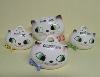 Rare/vhtf Holt Howard Cozy Kitten Spice Set (japan/1959)