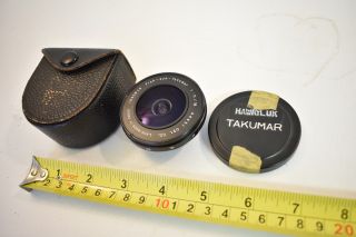 Pentax Fish Eye Takumar 18mm F/11 Lens Very Rare M42 Screw Mount 1:11/18 Us