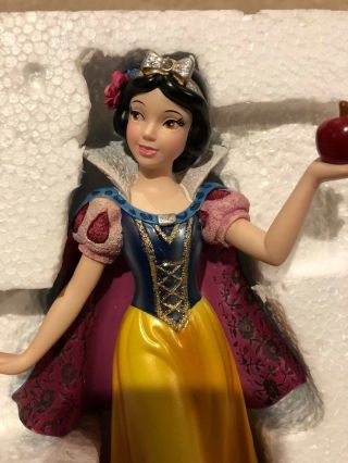 Disney Enesco Couture de Force Snow White Statue 4031542 Retired RARE 3