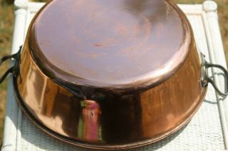 French Vintage Chef Copper Jam Confiture Preserve Pan 1.  3kg/2.  9lbs D38/15inch 6