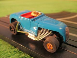 Vintage Aurora Model Motoring Modified T Jet Race Track Slot Car