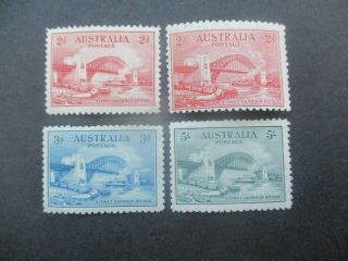 Pre Decimal Stamps: 5/ - Bridge Set - Rare (c172)