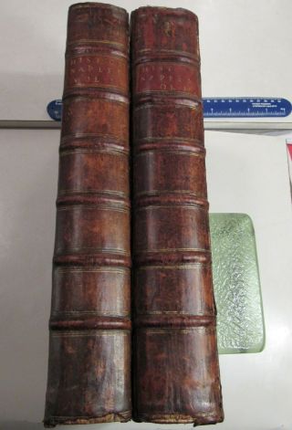 History Of The Kingdom Of Naples/1729/rare 1st Ed/english By James Ogilvie/2 Vol