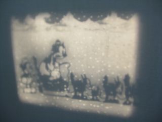 [kk] 16mm Film - Black And White Cartoons Maybe Mickey Mouse Rare Early Vtg.