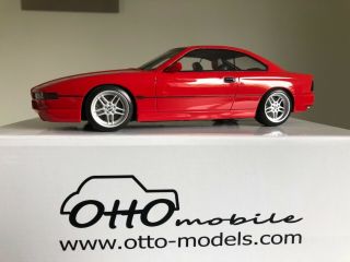 Rare Otto Mobile 1:18 - Bmw E31 850 Csi M Wheels - Ot158 Otto Models - Boxed