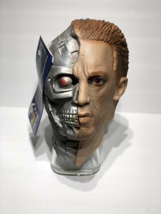 Rare Vintage 1991 Terminator 2 Judgement Day Rubber Halloween Mask Kenner
