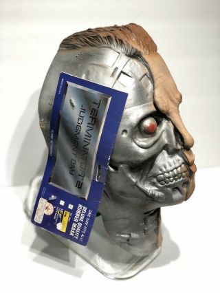 RARE Vintage 1991 Terminator 2 Judgement Day Rubber Halloween Mask Kenner 2