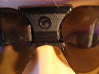 Gargoyles Vintage 80 ' s Terminator Sunglasses with Black Frame & Lens Bl 2