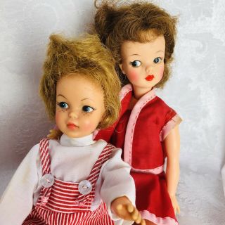 Tammy’s Little Sister Pepper and Tammy Doll 1960s 2 Dolls Vintage Ideal Toy Corp 4