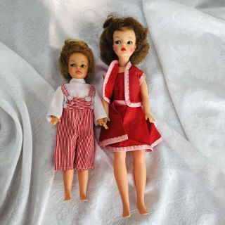 Tammy’s Little Sister Pepper and Tammy Doll 1960s 2 Dolls Vintage Ideal Toy Corp 6