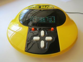 Vintage Tomytronic Pac Man Electronic Handheld Game 1981 Tabletop Arcade