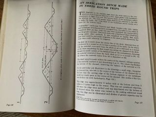 Caterpillar Tractor Roads,  Canals: 1938,  RARE book “first Performance Handbook” 7