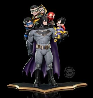 Signed Rare Batman Family By Quantum Mechanix,  Bat Family Pins Sdcc 2019