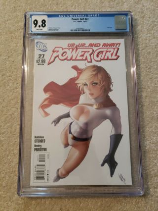 Power Girl 27 Cgc 9.  8 Perfect Case Dc Comics Rare Last Issue