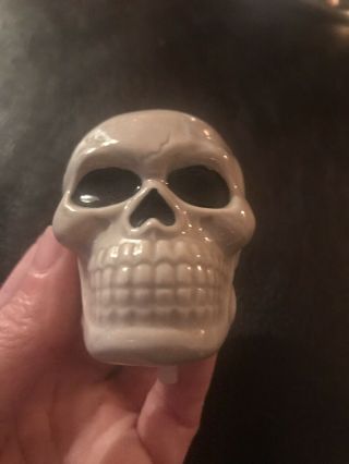 Rare Nora Fleming Scary Skull Mini - 3