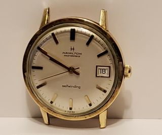 Vintage Hamilton Masterpiece Thin - O - Matic 10k Gold Filled Date | Swiss Watch