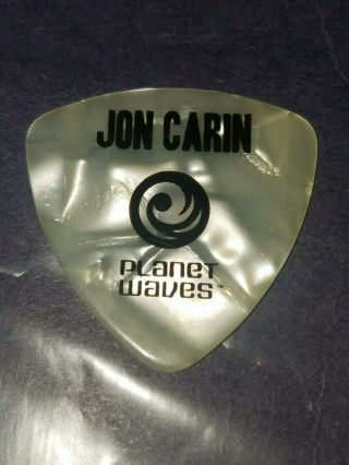 Roger Waters guitar pick Jon Carin white pearl rare the wall 2
