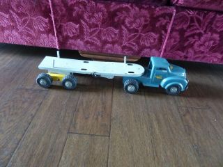 Rare Lincoln Toys Canada Lumber Company Logging Truck Toy