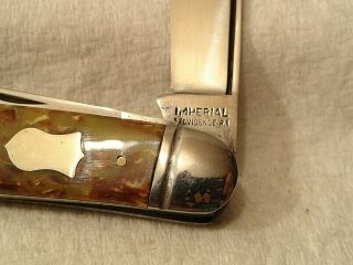 rare antique imperial sowbelly pocket knife minty vintage pocket knives 4