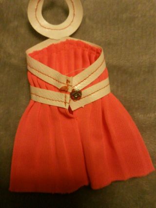 1965 Vintage No Bangs Francie Barbie DRESS Only RARE HTF 2