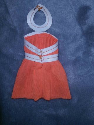 1965 Vintage No Bangs Francie Barbie DRESS Only RARE HTF 3