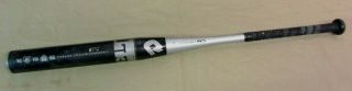 Rare Demarini White Steel C6 Handle Whi - 11 Slowpitch Softball Bat 34/26 Oz