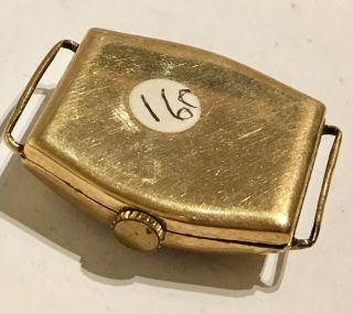 9k Gold Vintage Helvetia Wristwatch