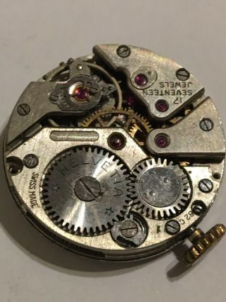9K Gold Vintage Helvetia Wristwatch 4