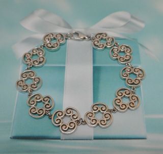 Tiffany & Co Paloma Picasso " Goldini " Bracelet In Sterling Silver,  Rare