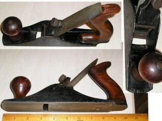 Vintage Stanley No.  40 Scrub Plane Woodworking Old Vintage Antique Hand Tool
