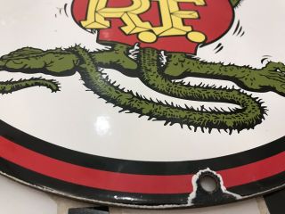 VINTAGE RAT FINK PORCELAIN SIGN HOT ROD ED 