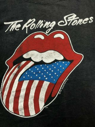 Vintage The Rolling Stones Tour T - Shirt