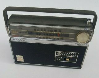 GE Transistor Radio P - 1860A Shortwave AM FM Radio Vintage General Electric 2