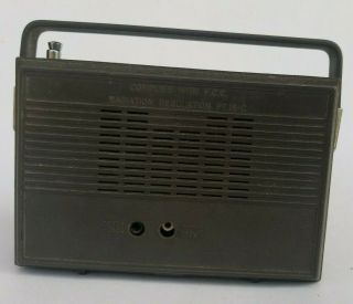 GE Transistor Radio P - 1860A Shortwave AM FM Radio Vintage General Electric 3