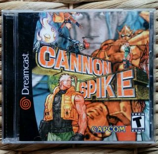 Cib Cannon Spike (sega Dreamcast,  2000) Complete Very Good Rare