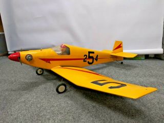 Vintage Aerobatic R/c Plane.  42 " Wing - Os Max 15 Glow/nitro Engine Plane